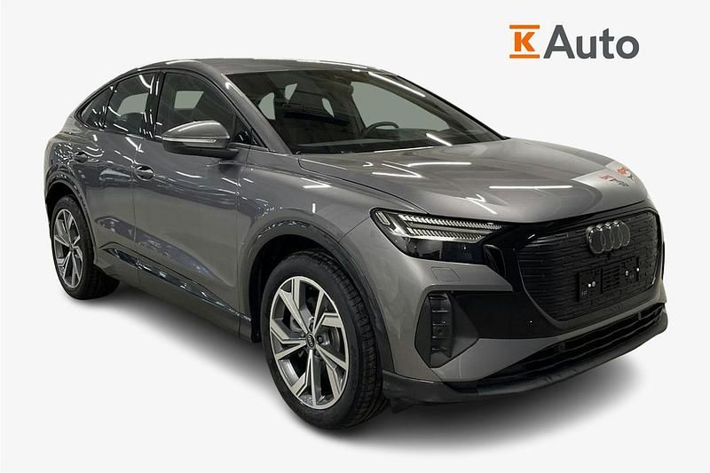 Harmaa Uusi 2025 Audi Q4 Sportback e-tron Premium Katumaasturi | 61 000 € - Kuva 1/3