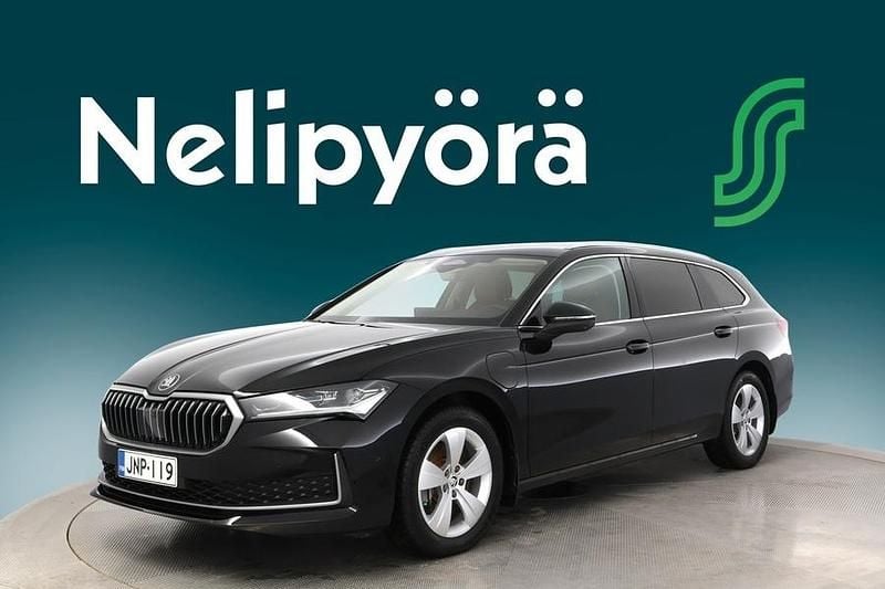 Met. musta Käytetty 2024 Skoda Superb Style Farmari | 42 450 € (Perustarjous) - Kuva 1/3