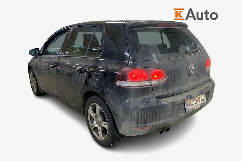 Käytetty VW Golf VI Highline 122 HP (89 kW) 2011 Musta Viistoperä