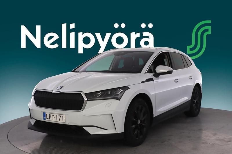 Käytetty Skoda Enyaq iV 150 kW (204 HP) 2021 Valkoinen Katumaasturi