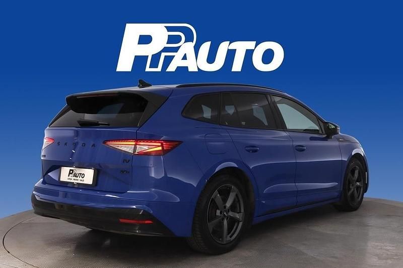 Käytetty Skoda Enyaq iV SportLine 194 kW (265 HP) 2022 Sininen Katumaasturi