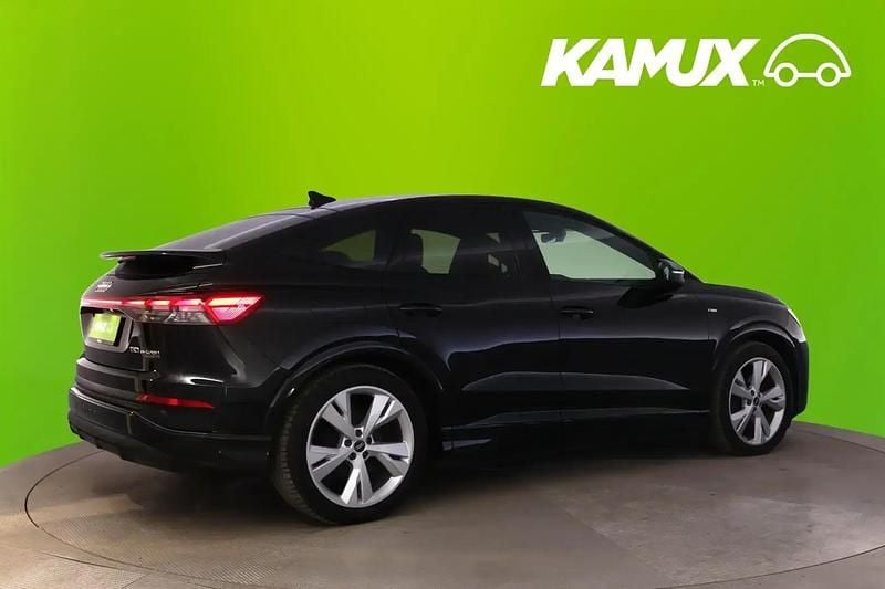 Käytetty Audi Q4 Sportback e-tron S-Line 219 kW (299 HP) 2021 Musta Katumaasturi