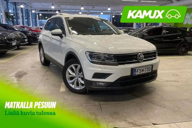 Käytetty VW Tiguan Comfortline 150 HP (110 kW) 2018 Valkoinen Katumaasturi