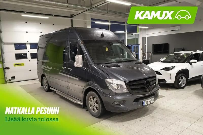Hopea / harmaa Käytetty 2014 Mercedes Sprinter Van | 26 900 € - Kuva 1/4