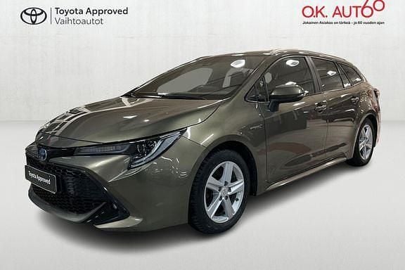 Ruskea (beige) Käytetty 2019 Toyota Corolla Active Farmari | 19 990 € (Perustarjous) - Kuva 1/4