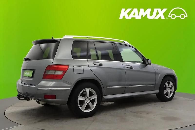 Käytetty Mercedes GLK220 170 HP (125 kW) 2009 Hopea / harmaa Katumaasturi