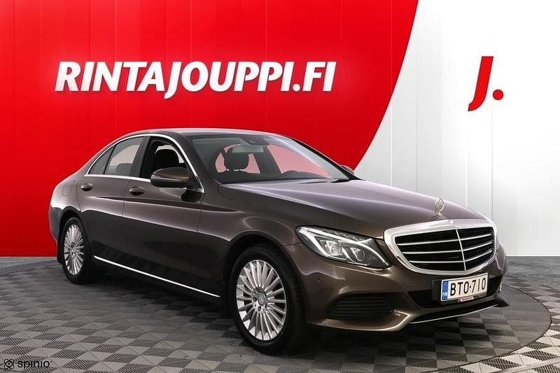 Ruskea Käytetty 2016 Mercedes C200 Business Sedan | 16 480 € (Perustarjous) - Kuva 1/3