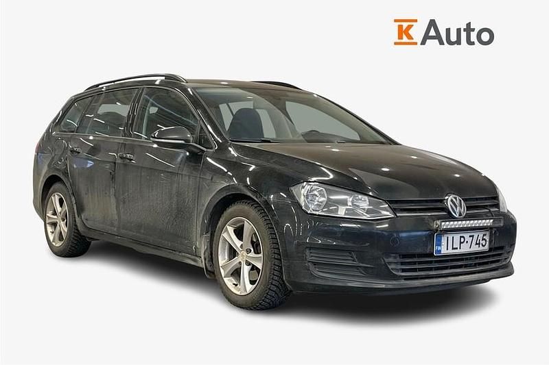 Käytetty VW Golf VII Comfortline 150 HP (110 kW) 2014 Musta Farmari