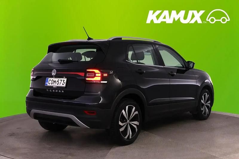 Käytetty VW T-Cross Sportline 116 HP (85 kW) 2020 Musta Katumaasturi
