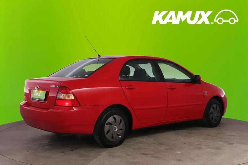 Käytetty Toyota Corolla Terra 97 HP (71 kW) 2003 Punainen Sedan