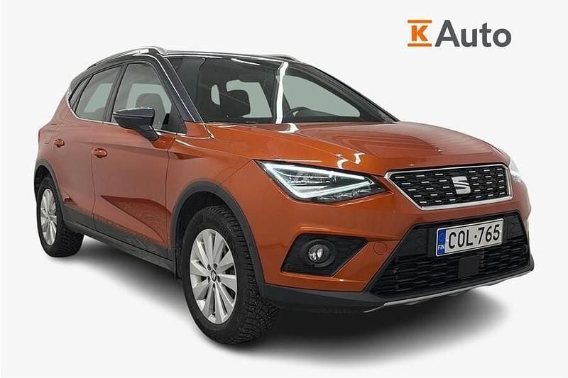 Käytetty Seat Arona XCELLENCE 116 HP (85 kW) 2020 Oranssi Katumaasturi