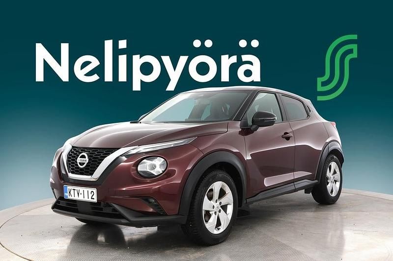 Punainen Käytetty 2021 Nissan Juke Tekna Katumaasturi | 18 950 € (Perustarjous) - Kuva 1/2