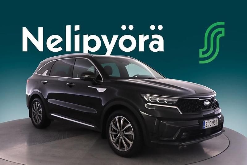 Käytetty Kia Sorento 265 HP (194 kW) 2021 Musta Katumaasturi