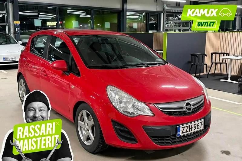Käytetty Opel Corsa Enjoy 86 HP (63 kW) 2011 Keltainen Viistoperä