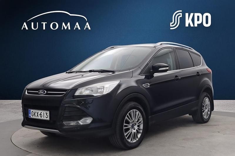 Musta Käytetty 2014 Ford Kuga Titanium Katumaasturi | 10 480 € (Hieman kallis) - Kuva 1/3