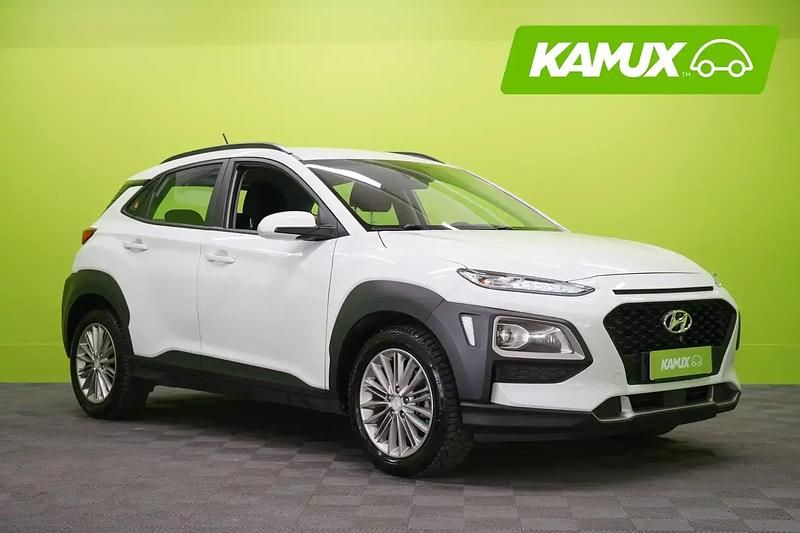 Käytetty Hyundai Kona Comfort 177 HP (130 kW) 2019 Valkoinen Katumaasturi