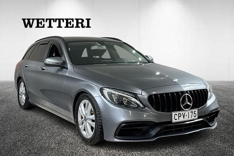 Käytetty Mercedes C220 Business 170 HP (125 kW) 2017 Harmaa Farmari