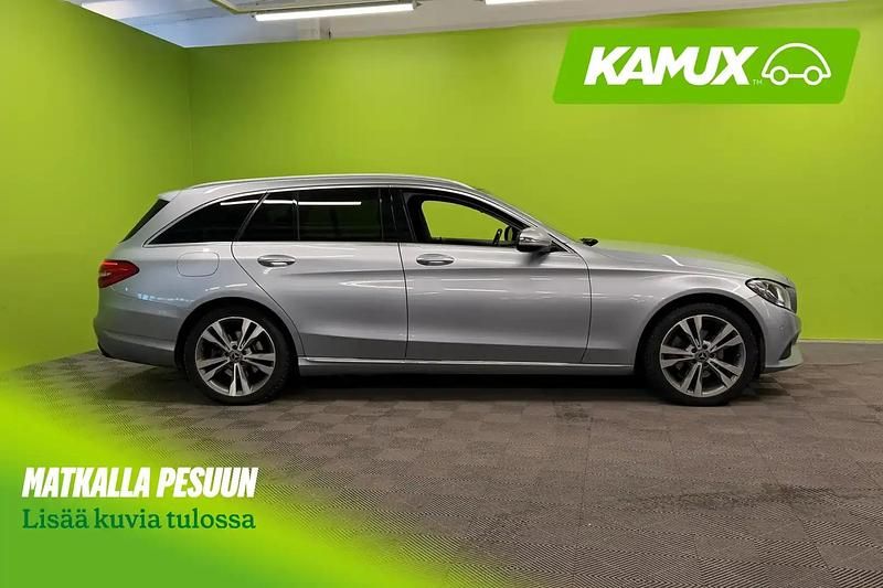 Käytetty Mercedes C220 Avantgarde 170 HP (125 kW) 2015 Hopea / harmaa Farmari