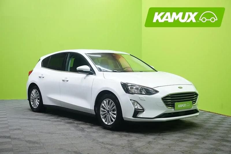 Käytetty Ford Focus Titanium 125 HP (91 kW) 2021 Valkoinen Sedan