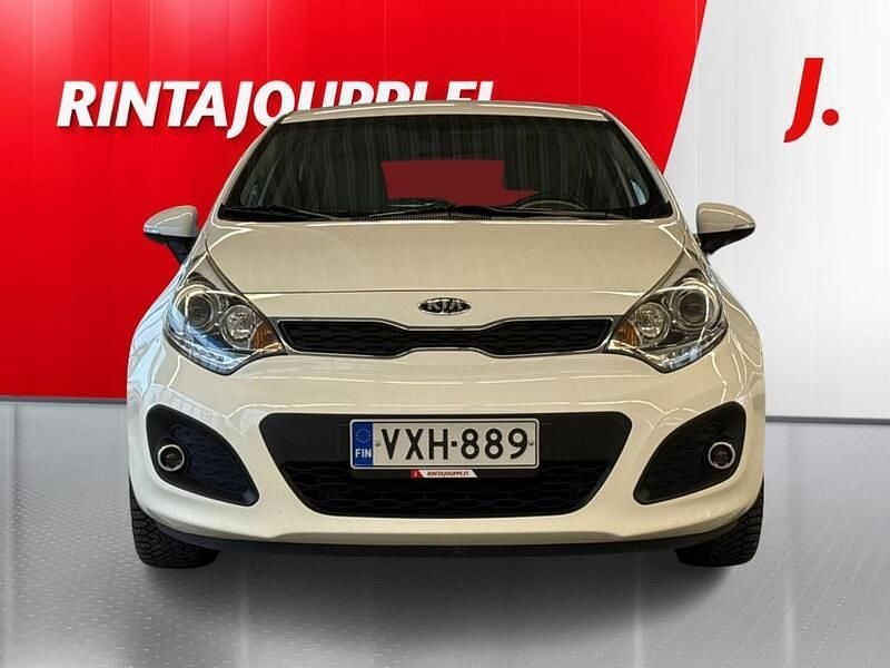Käytetty Kia Rio EX 109 HP (80 kW) 2013 Valkoinen Viistoperä