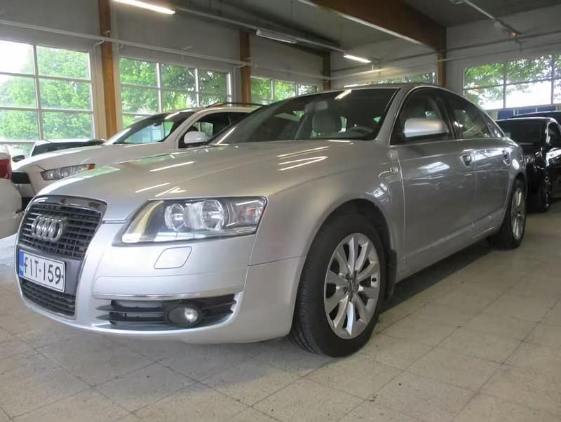 Käytetty Audi A6 170 HP (125 kW) 2007 Hopea Sedan