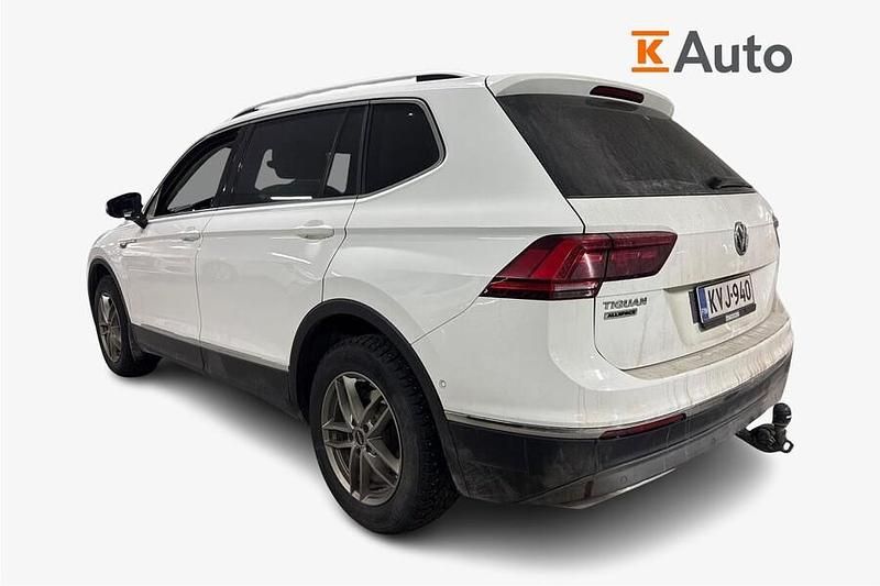 Käytetty VW Tiguan Allspace 190 HP (139 kW) 2018 Valkoinen Katumaasturi