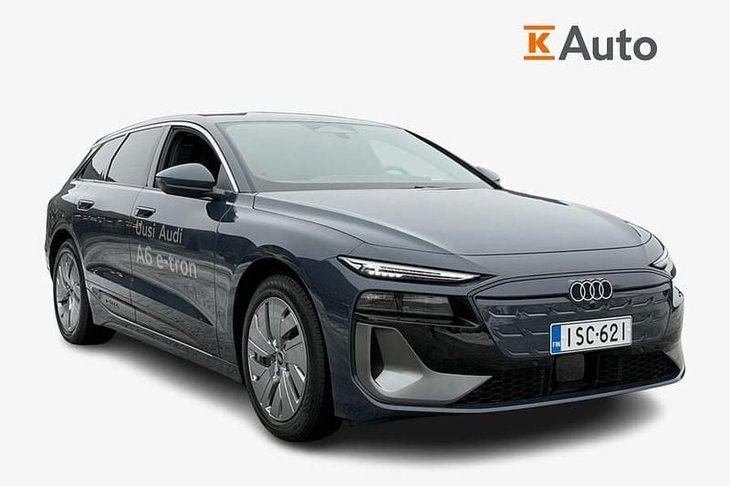 Sininen Käytetty 2025 Audi A6 e-tron S-Line Farmari | 64 900 € (Hieman kallis) - Kuva 1/4