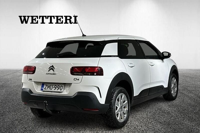Käytetty Citroën C4 Cactus PureTech 131 HP (96 kW) 2020 Valkoinen Viistoperä