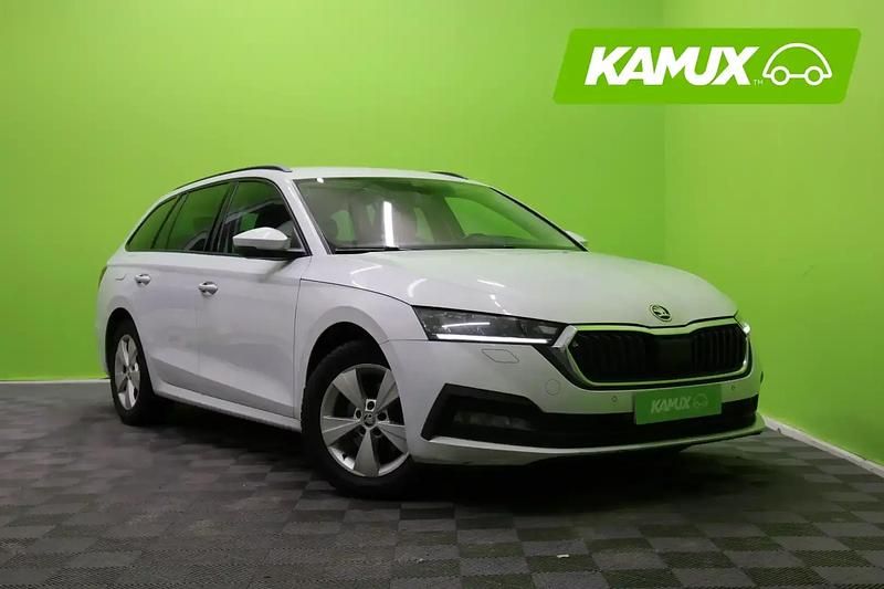 Valkoinen Käytetty 2021 Skoda Octavia Ambition Farmari | 15 980 € (Perustarjous) - Kuva 1/4
