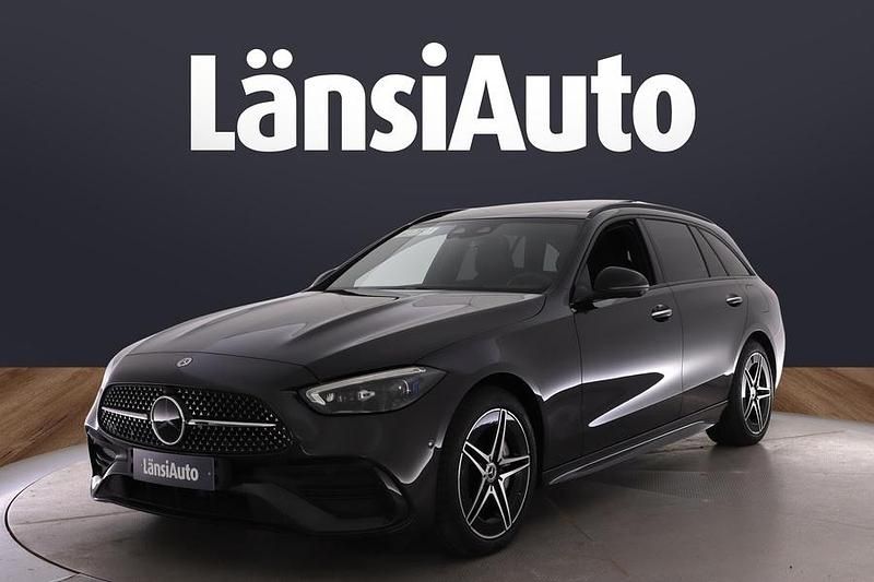 Harmaa Käytetty 2023 Mercedes C300e AMG line Farmari | 39 800 € (Supertarjous) - Kuva 1/1