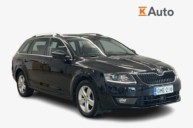 Musta Käytetty 2016 Skoda Octavia Style Farmari | 16 250 € (Hyvä tarjous) - Kuva 1/4