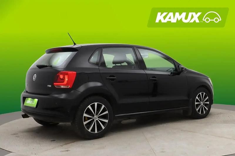 Käytetty VW Polo Comfortline 105 HP (77 kW) 2011 Musta Viistoperä