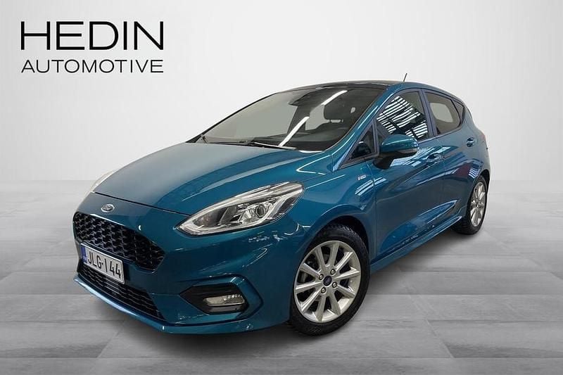 Käytetty Ford Fiesta ST-Line 99 HP (72 kW) 2019 Sininen Viistoperä