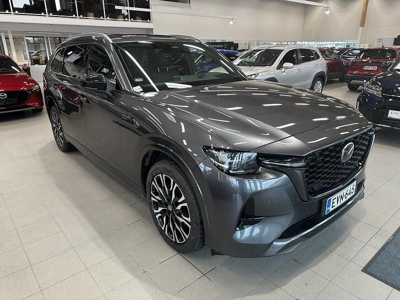 Harmaa Käytetty 2024 Mazda CX-80 Homura-Line Katumaasturi | 57 900 € - Kuva 1/4