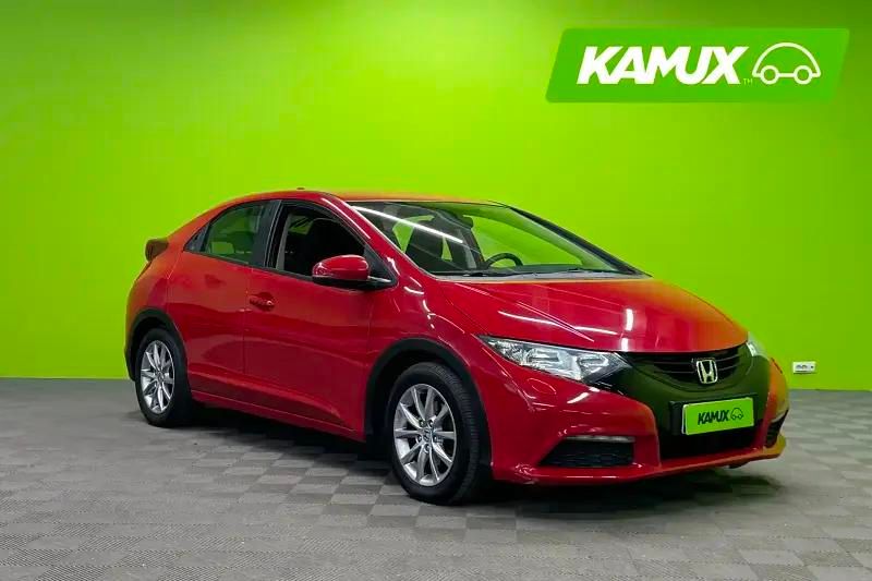 Punainen Käytetty 2014 Honda Civic Comfort Viistoperä | 7 890 € (Perustarjous) - Kuva 1/4
