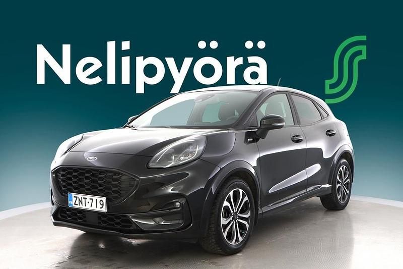 Musta Käytetty 2021 Ford Puma ST-Line Katumaasturi | 18 900 € (Perustarjous) - Kuva 1/3