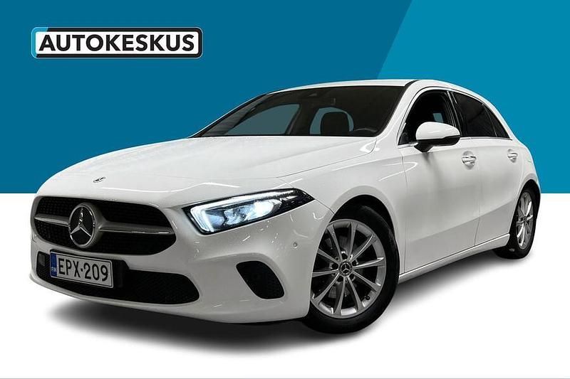 Valkoinen Käytetty 2018 Mercedes A200 Progressive Viistoperä | 18 900 € (Hyvä tarjous) - Kuva 1/2