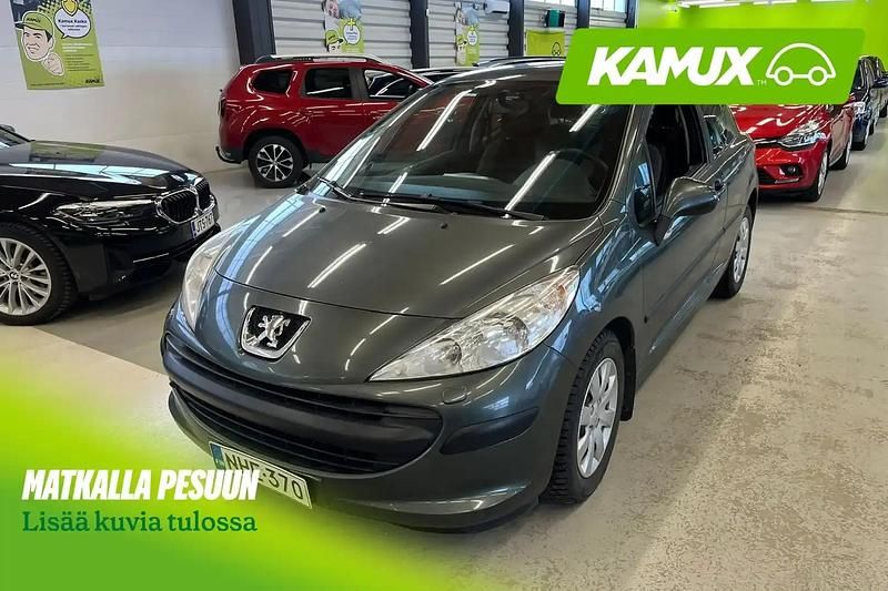 Käytetty Peugeot 207 73 HP (53 kW) 2007 Hopea / harmaa Viistoperä