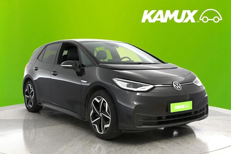 Hopea / harmaa Käytetty 2021 VW ID.3 Pro Performance Viistoperä | 21 750 € (Perustarjous) - Kuva 1/4