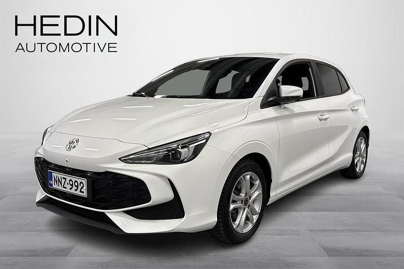 Valkoinen Käytetty 2024 MG MG3 Luxury Viistoperä | 16 990 € (Perustarjous) - Kuva 1/4