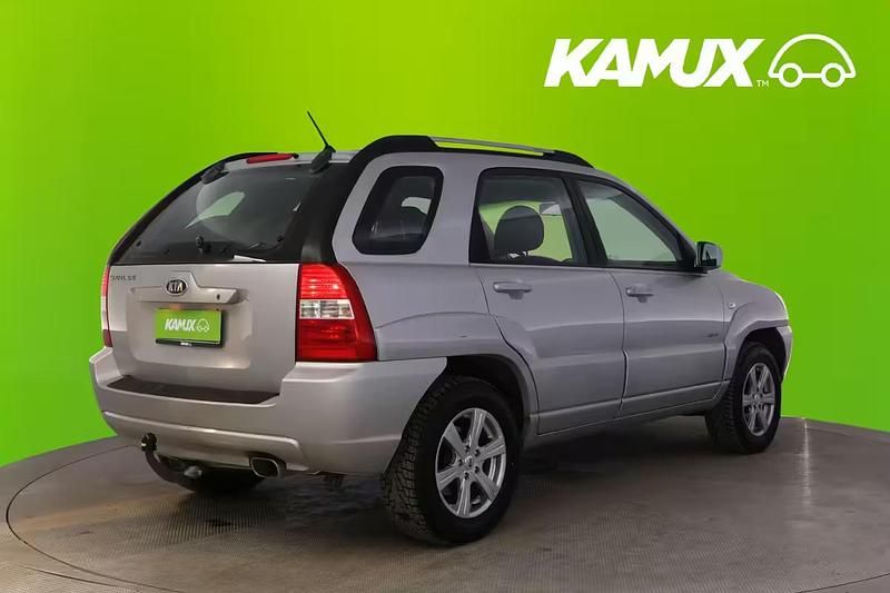 Käytetty Kia Sportage LX 141 HP (103 kW) 2006 Hopea / harmaa Katumaasturi