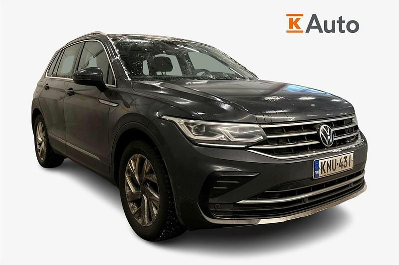 Käytetty VW Tiguan Business 150 HP (110 kW) 2022 Harmaa Katumaasturi