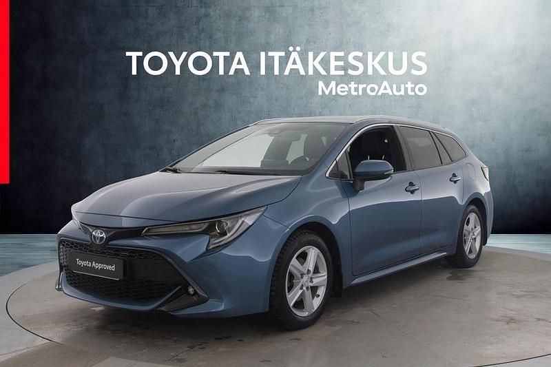 Käytetty Toyota Corolla Edition 122 HP (89 kW) 2022 Sininen Farmari