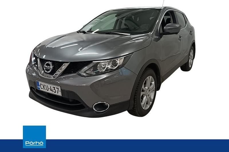 Harmaa Käytetty 2017 Nissan Qashqai N-Connecta Katumaasturi | 13 480 € (Hieman kallis) - Kuva 1/4