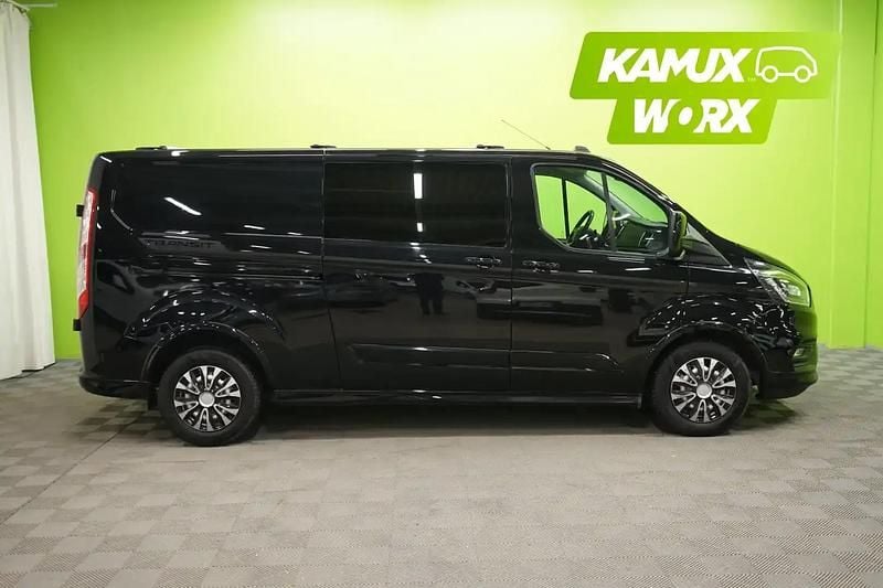 Käytetty Ford Transit Custom Sport 185 HP (136 kW) 2021 Musta Van