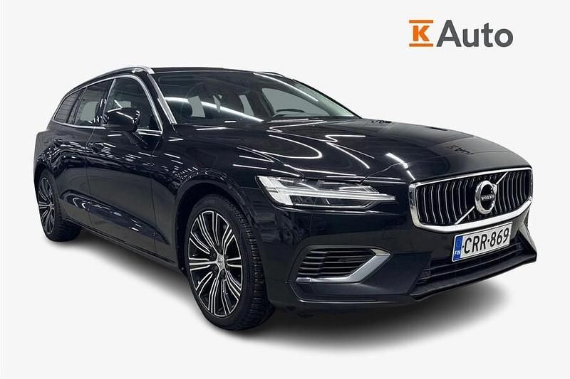 Käytetty Volvo V60 Inscription 392 HP (288 kW) 2019 Musta Farmari