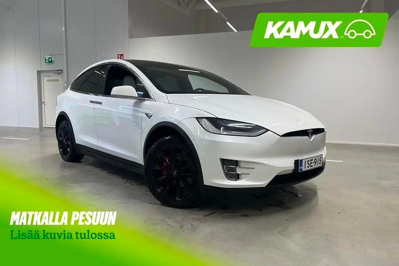 Käytetty Tesla Model X Performance 580 kW (789 HP) 2019 Valkoinen Katumaasturi