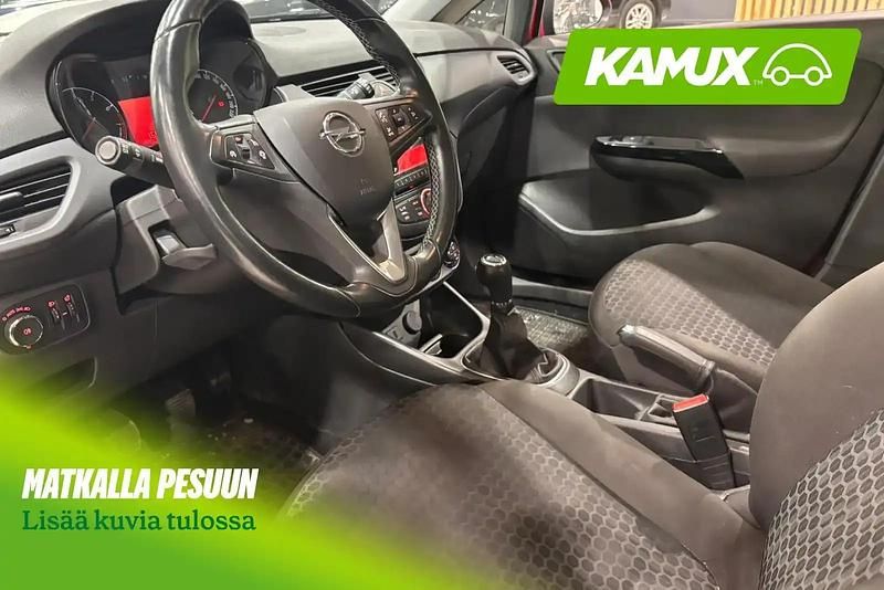 Käytetty Opel Corsa Enjoy 90 HP (66 kW) 2015 Punainen Viistoperä