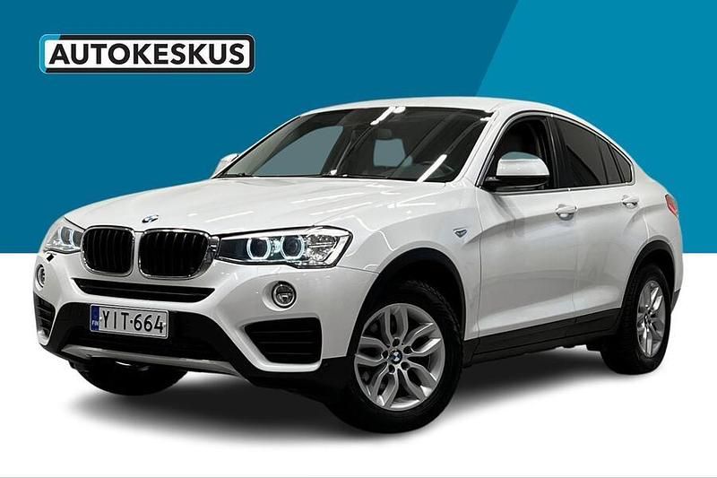 Valkoinen Käytetty 2015 BMW X4 Comfort Edition Katumaasturi | 20 390 € (Perustarjous) - Kuva 1/2