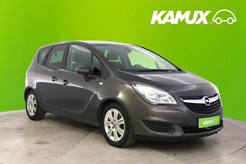 Hopea / harmaa Käytetty 2015 Opel Meriva drive Tila-auto | 6 780 € - Kuva 1/4